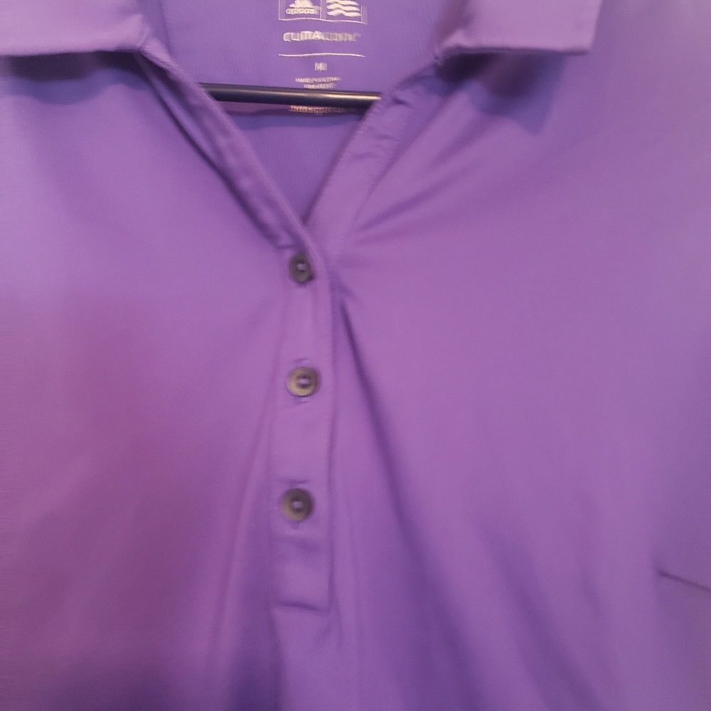Adidas Climacool Purple Tennis Golf Tank Top - Picture 3 of 7
